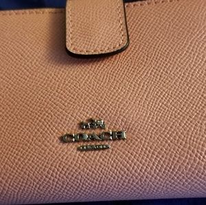 Coach Blush Pink Wallet NWT